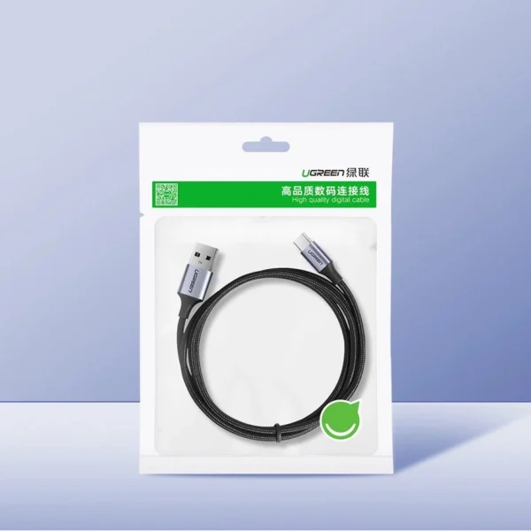 Ugreen US288 60127 USB-A / USB-C QC 3.0 3A Cable 1.5m - Grayeng