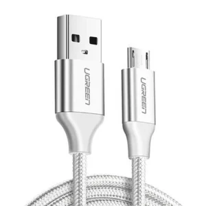 Ugreen US290 60153 USB-A / micro USB 2.4A 2m Cable - Whiteeng