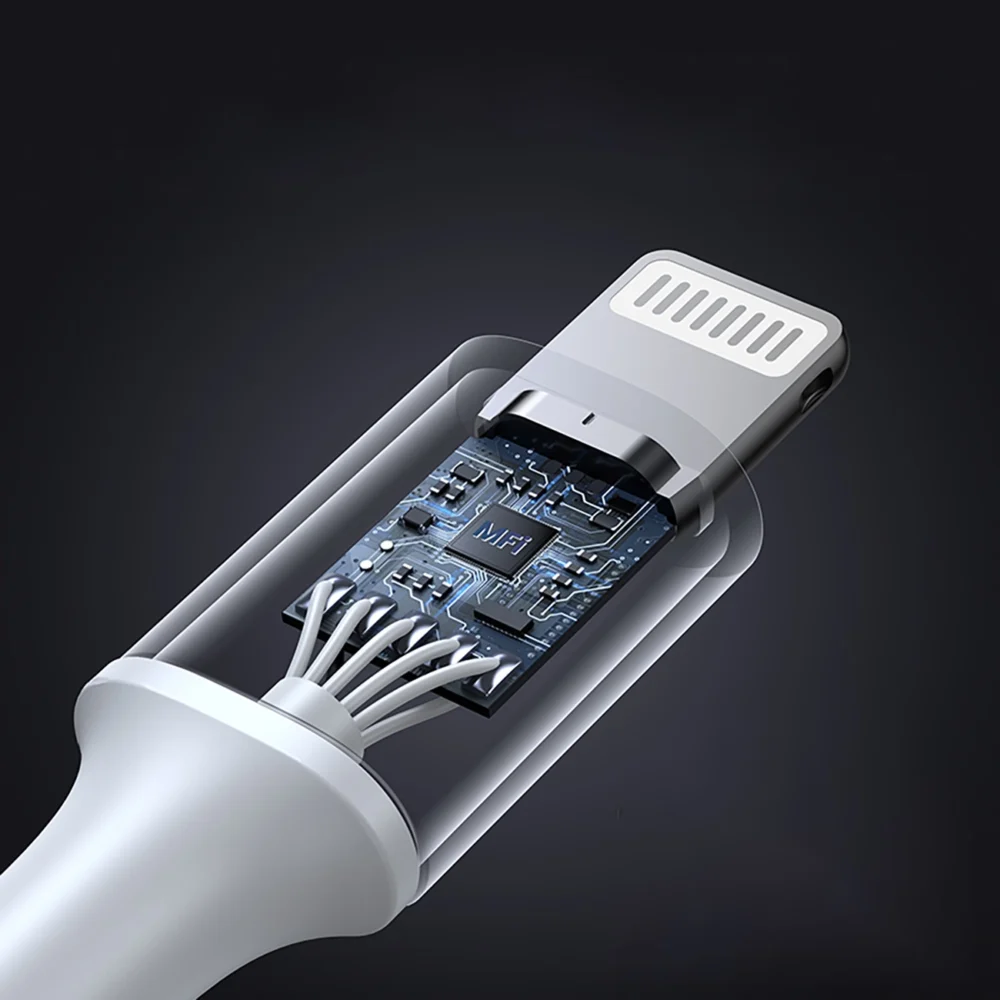 Ugreen US304 70523 USB-C / Lightning MFi cable 1m - silvereng