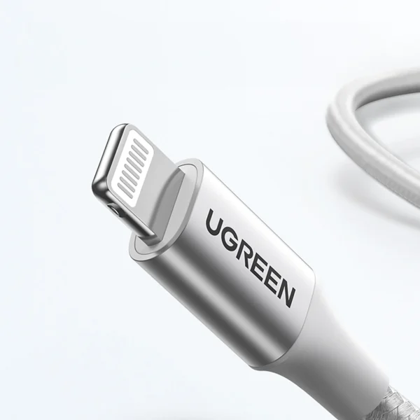 Ugreen US304 70523 USB-C / Lightning MFi cable 1m - silvereng