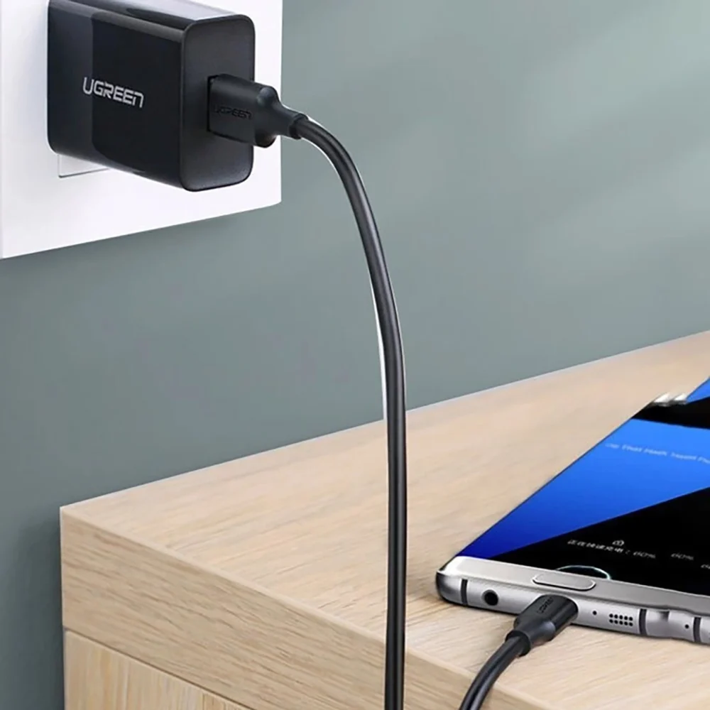 Ugreen US184 20884 USB-A 3.0 / USB-C 3A 2m cable - blackeng