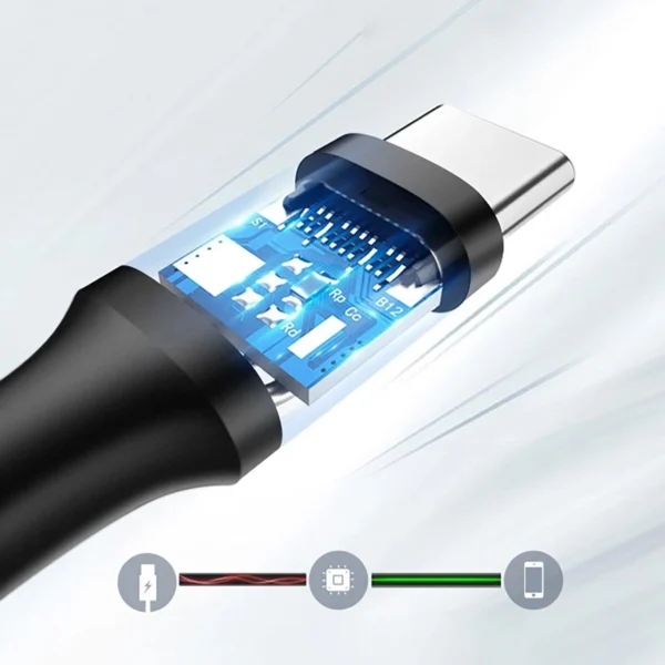 Ugreen US184 20884 USB-A 3.0 / USB-C 3A 2m cable - blackeng