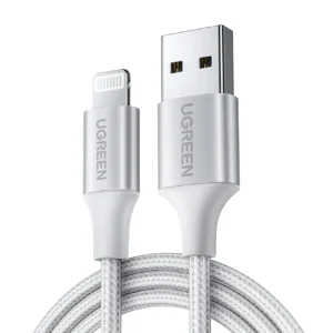 Ugreen US199 60162 USB-A / Lightning MFi Cable 1.5m - Silvereng