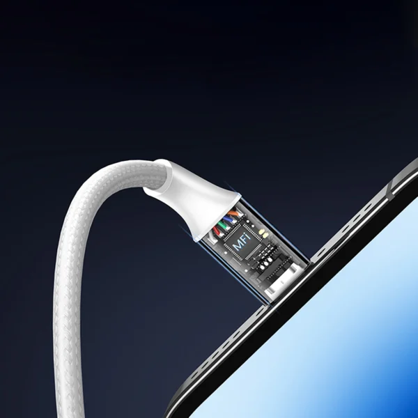 Ugreen US199 60162 USB-A / Lightning MFi Cable 1.5m - Silvereng