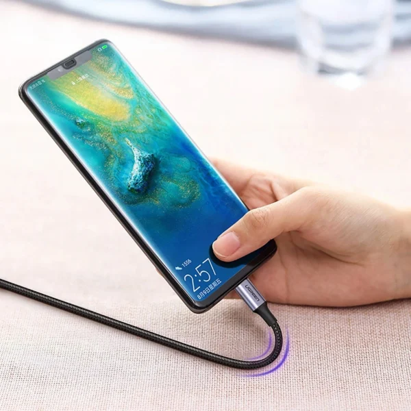 Ugreen US316 70428 USB-C - USB-C PD QC FCP Cable 100W 5A 480Mb/s 1.5m - Grayeng