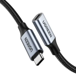 Ugreen US372 80810 USB-C - USB-C PD QC cable 100W 5A 10Gbps 0.5m - grayeng