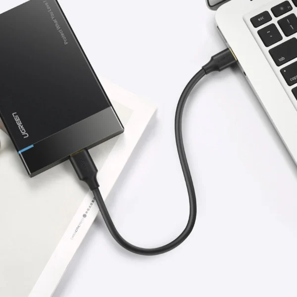 Ugreen US130 10840 USB-A 3.0 - micro USB-B cable 0.5m - blackeng