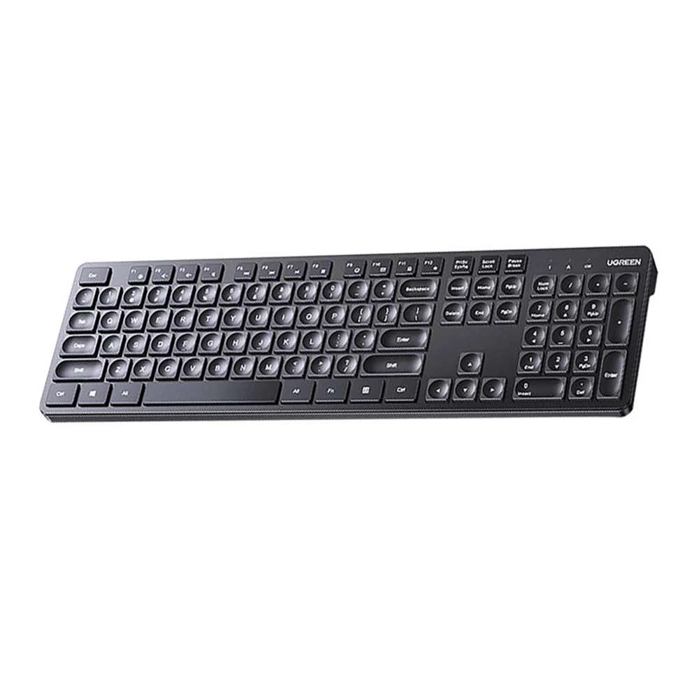 Ugreen KU004 90875 keyboard wired 1.5 m for Windows / MacOS - blackeng