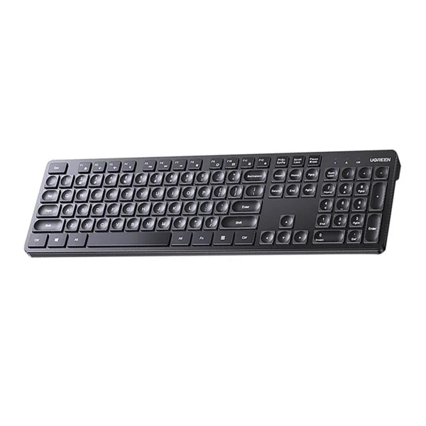Ugreen KU004 90875 keyboard wired 1.5 m for Windows / MacOS - blackeng