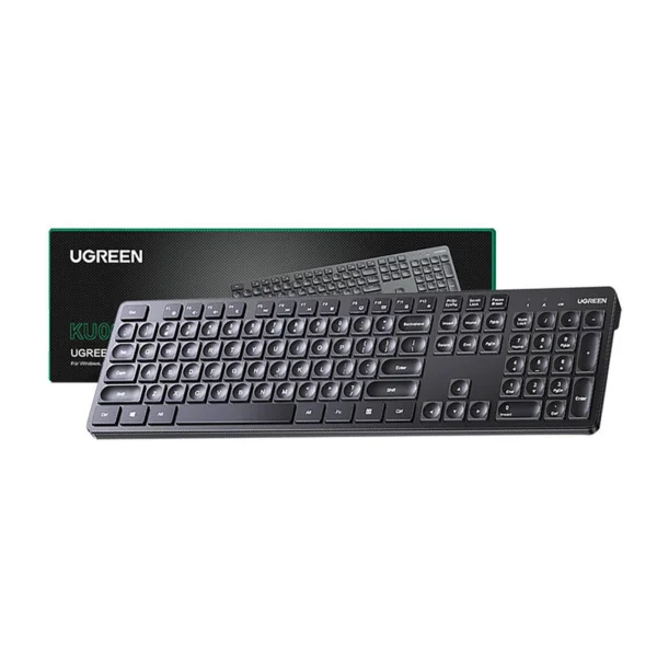 Ugreen KU004 90875 keyboard wired 1.5 m for Windows / MacOS - blackeng