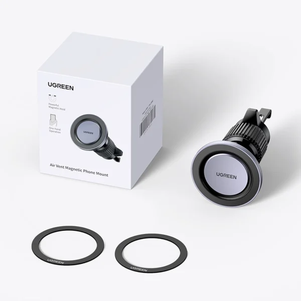 Ugreen LP428 Magnetic Car Phone Holder for Air Vent - Blackeng