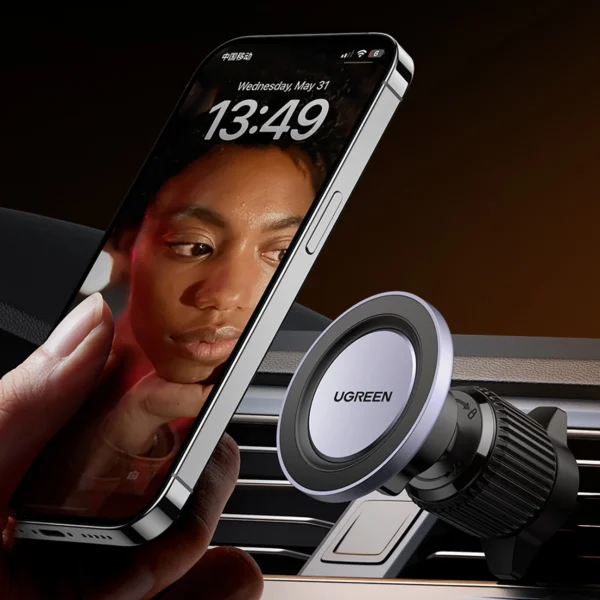 Ugreen LP428 Magnetic Car Phone Holder for Air Vent - Blackeng