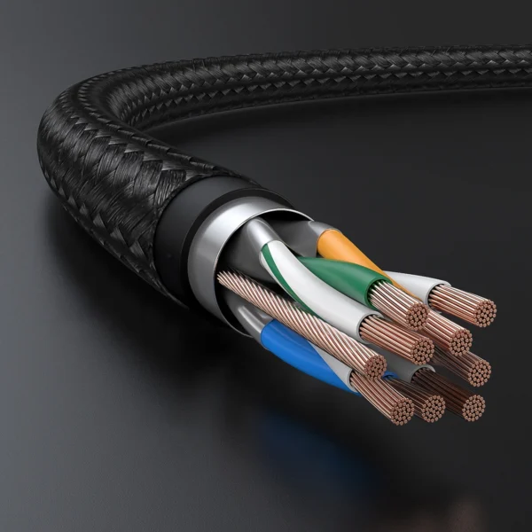 Ugreen NW150 80425 Ethernet RJ45 Cat 7 10Gbps Cable 5m - Blackeng