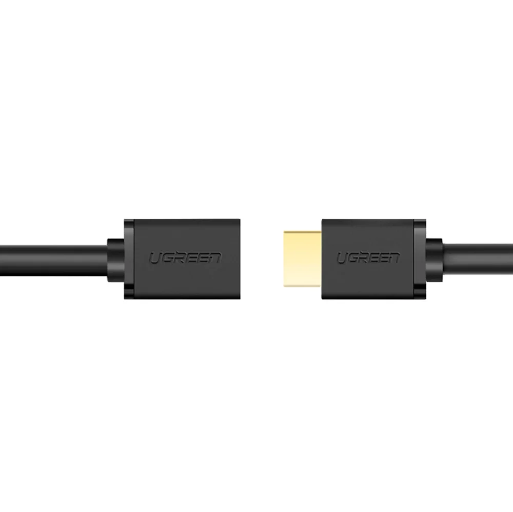 Ugreen HD107 10145 HDMI (Male) - HDMI (Female) 4K Cable 3m - Blackeng