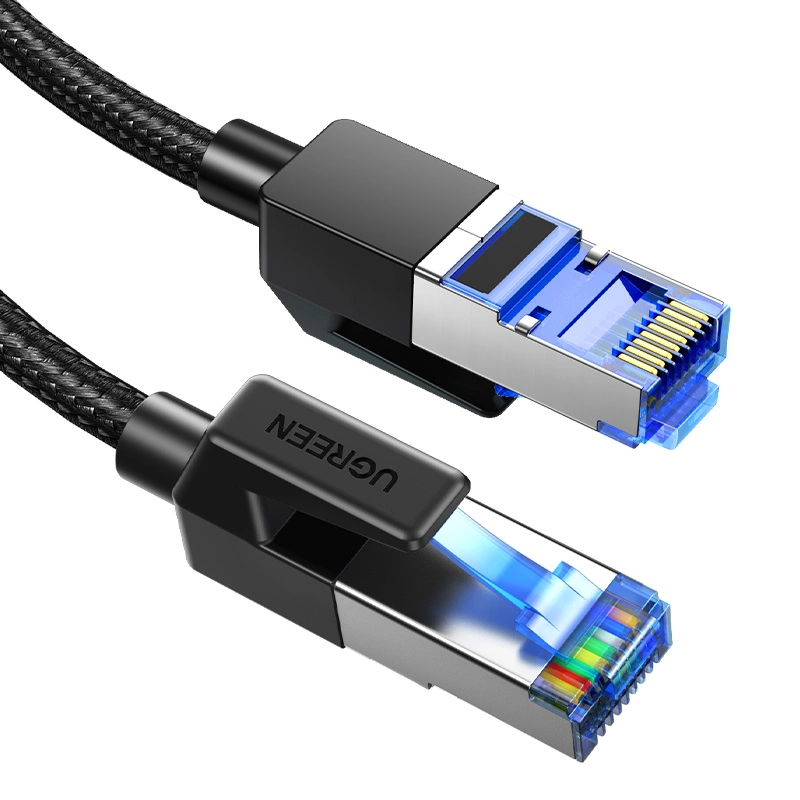 Ugreen NW153 Ethernet RJ45 Cat8 Cable Copper Core 1.5m - Blackeng