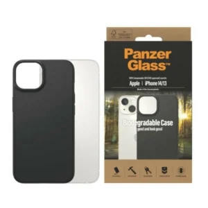 PanzerGlass Biodegradable Case for iPhone 14 / 15 / 13 - blackeng