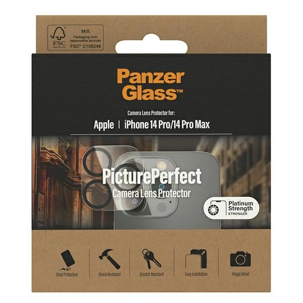 PanzerGlass Camera Protector for iPhone 14 Pro / 14 Pro Maxeng
