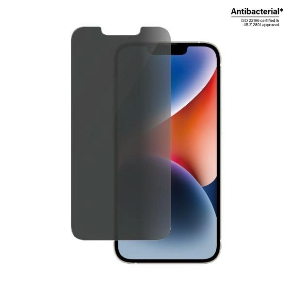 PanzerGlass Classic Fit Privacy Antibacterial Glass for iPhone 14/13 Pro/13eng
