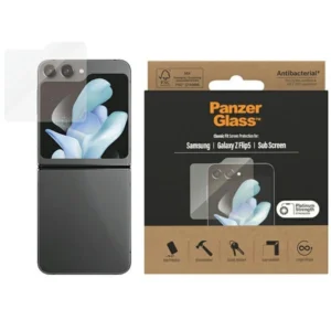 PanzerGlass Classic Fit antibacterial glass for Samsung Galaxy Z Flip 5eng