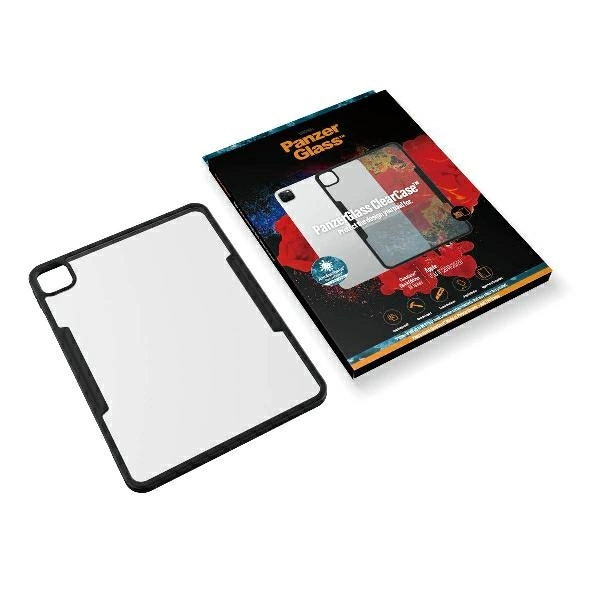 PanzerGlass ClearCase antibacterial case for iPad Pro 11" 2018 / 2020 / 2021 - transparent and blackeng