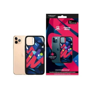 PanzerGlass ClearCase antibacterial Mikael B Limited Artist Edition case for iPhone 11 Pro Max - multicoloredeng
