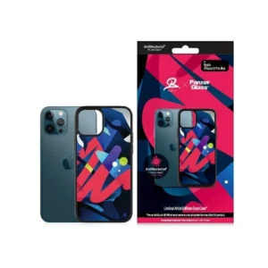 PanzerGlass ClearCase antibacterial Mikael B Limited Artist Edition case for iPhone 12 Pro Max - multicoloredeng