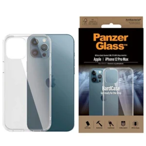 PanzerGlass ClearCase antibacterial Military Grade certified case for iPhone 12 Pro Max - transparenteng
