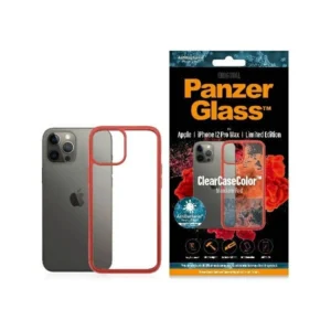 PanzerGlass ClearCase case for iPhone 12 Pro Max - transparent and redeng