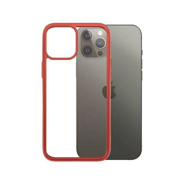PanzerGlass ClearCase case for iPhone 12 Pro Max - transparent and redeng