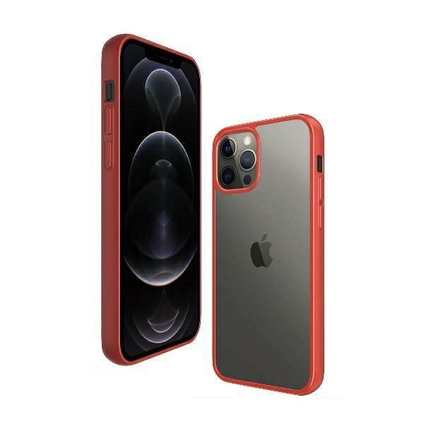 PanzerGlass ClearCase case for iPhone 12 Pro Max - transparent and redeng