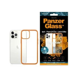 PanzerGlass ClearCase case for iPhone 12 Pro Max - transparent orangeeng