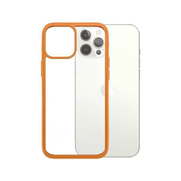 PanzerGlass ClearCase case for iPhone 12 Pro Max - transparent orangeeng