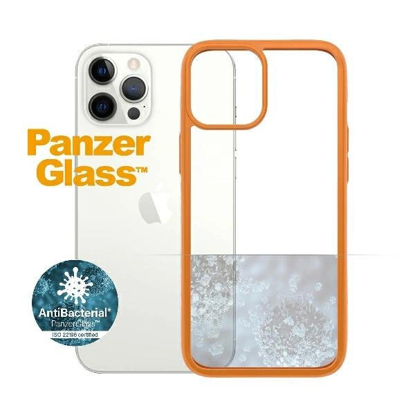 PanzerGlass ClearCase case for iPhone 12 Pro Max - transparent orangeeng