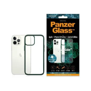 PanzerGlass ClearCase case for iPhone 12 Pro Max - transparent and greeneng