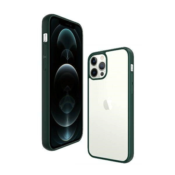 PanzerGlass ClearCase case for iPhone 12 Pro Max - transparent and greeneng