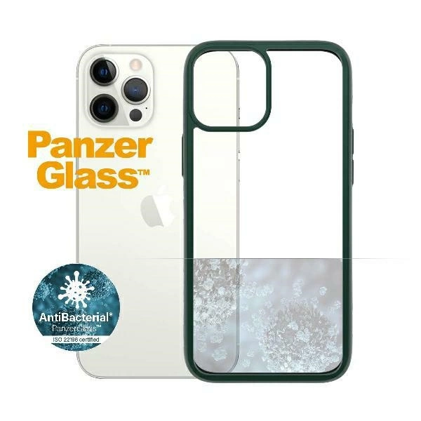 PanzerGlass ClearCase case for iPhone 12 Pro Max - transparent and greeneng