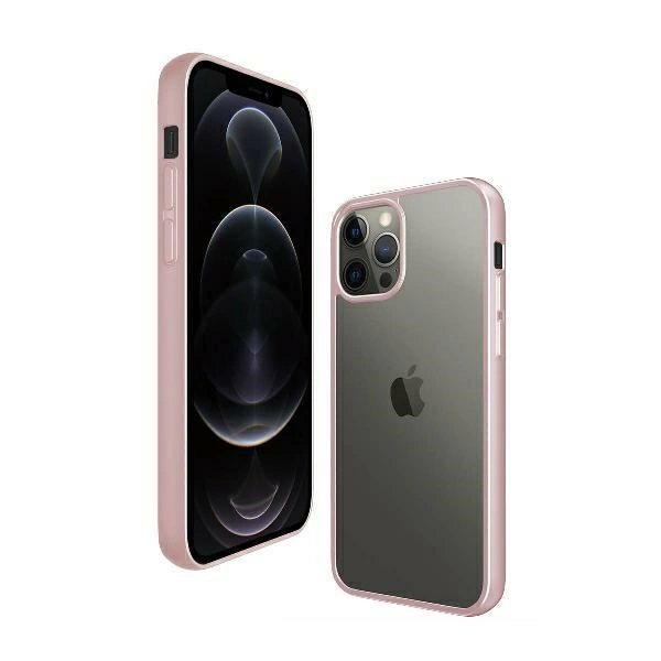 PanzerGlass ClearCase case for iPhone 12 Pro Max - transparent and pinkeng