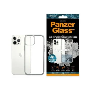 PanzerGlass ClearCase case for iPhone 12 Pro Max - transparent and silvereng