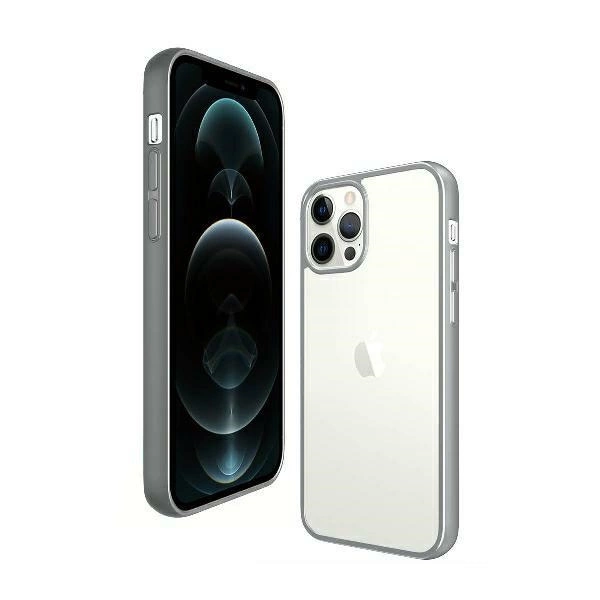 167574_3 PanzerGlass ClearCase case for iPhone 12 Pro Max - transparent and silvereng