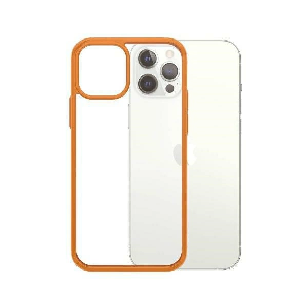PanzerGlass ClearCase case for iPhone 12 / 12 Pro - transparent orangeeng
