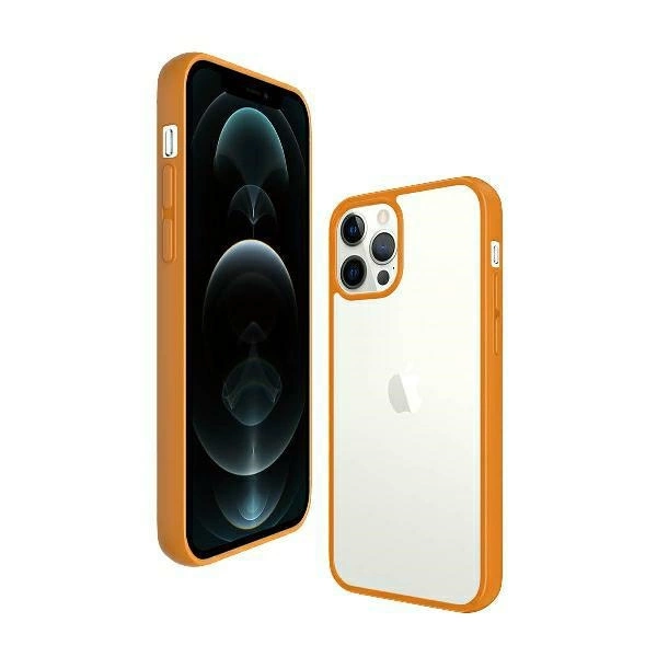 PanzerGlass ClearCase case for iPhone 12 / 12 Pro - transparent orangeeng