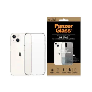PanzerGlass ClearCase antibacterial case with Military Grade certificate for iPhone 13 / 14 / 15 - transparenteng