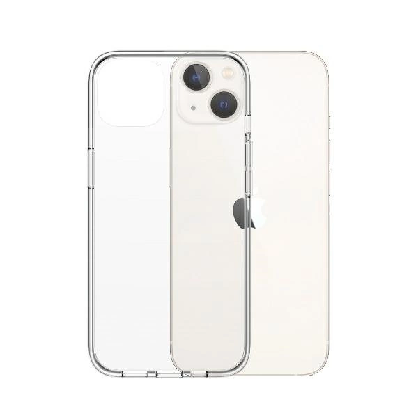 PanzerGlass ClearCase antibacterial case with Military Grade certificate for iPhone 13 / 14 / 15 - transparenteng