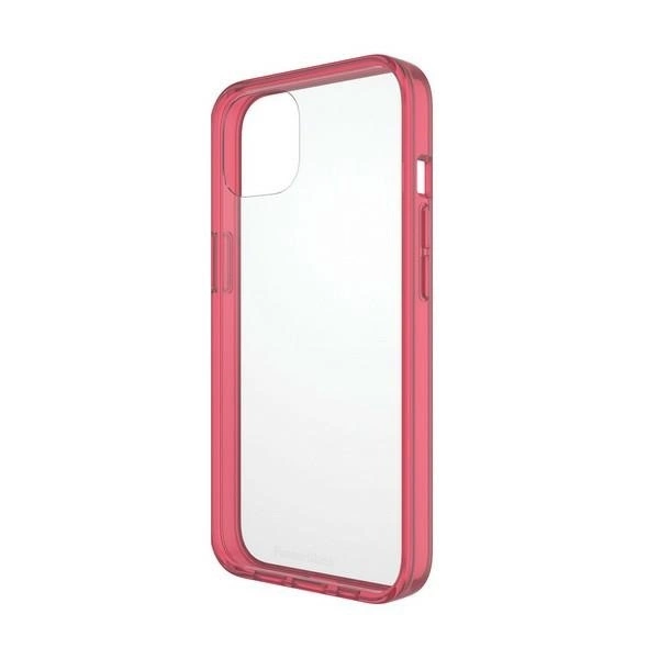 PanzerGlass ClearCase antibacterial case with Military Grade certificate for iPhone 13 / 14 / 15 - transparent pinkeng