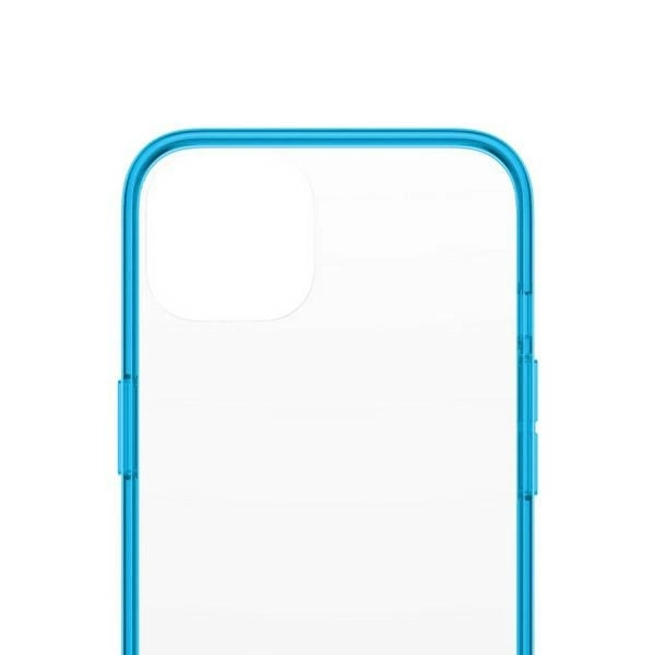 PanzerGlass ClearCase antibacterial case with Military Grade certificate for iPhone 13 / 14 / 15 - transparent blueeng