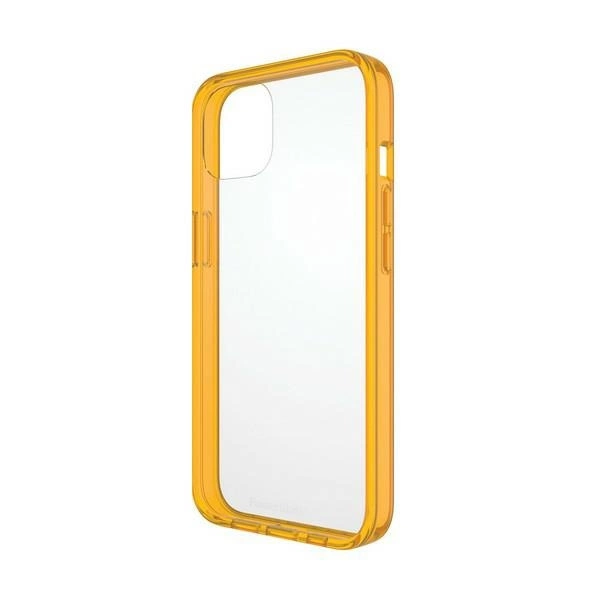 PanzerGlass ClearCase antibacterial case with Military Grade certificate for iPhone 13 / 14 / 15 - transparent yelloweng