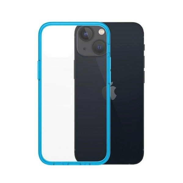 PanzerGlass ClearCase antibacterial Military Grade certified case for iPhone 13 mini - transparent blueeng