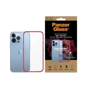 PanzerGlass ClearCase antibacterial Military Grade certified case for iPhone 13 Pro - transparent pinkeng