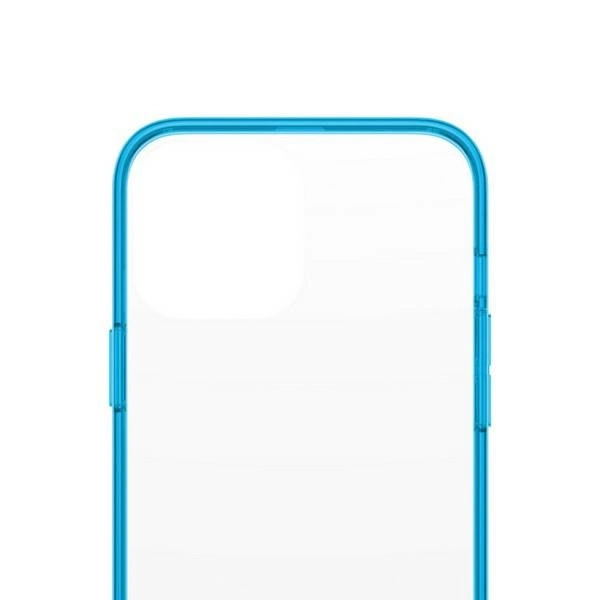 PanzerGlass ClearCase Antibacterial Military Grade Certified Case for iPhone 13 Pro Max - Transparent Blueeng