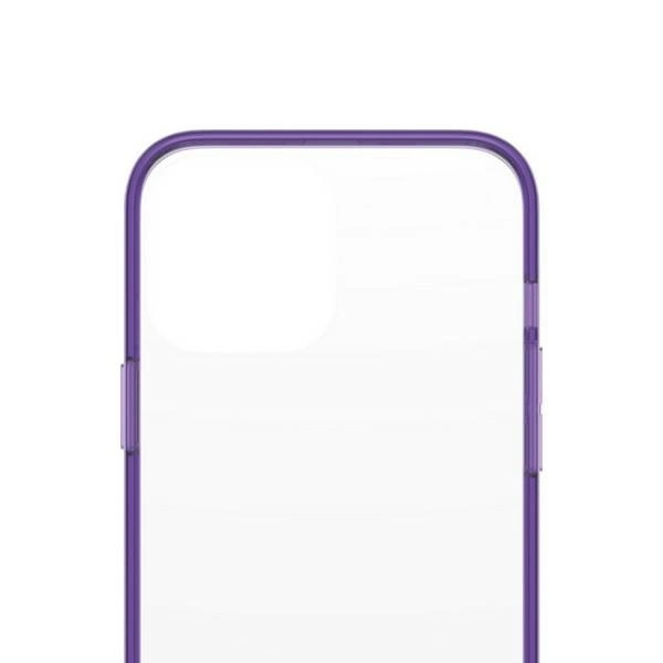 PanzerGlass ClearCase antibacterial Military Grade certified case for iPhone 13 Pro Max - transparent purpleeng